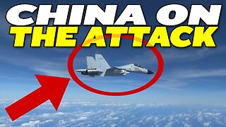 WATCH: Chinese Pilot’s DANGEROUS Stunt Next to US Air Force Plane