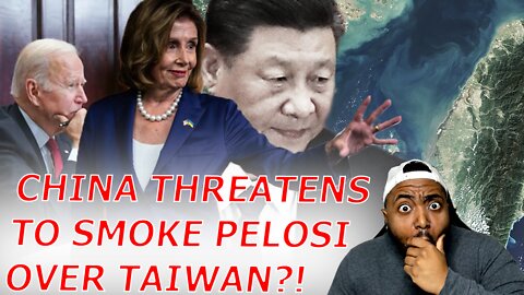 China State Media Threatens To SHOOT DOWN Nancy Pelosi's Plane If She Visits Taiwan