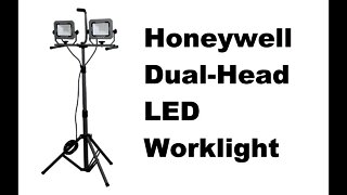 honeywell LED dual head work light 5000 lumens review