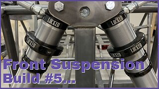 Baja Front Suspension Build #5 (Shock Tower)