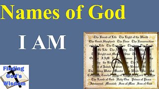 Names of God: I AM