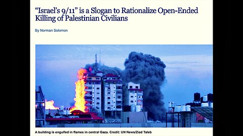 Israel 911 Slogan Used To Justify Genocide Slaughter Of Palestinian Civilians 911 Captain Dan Hanley