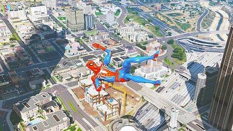 GTA 5 Spiderman Epic Jumps Ragdolls Stunts Jumps/Fails With GTA BLADE (Euphoria Ragdolls) eps.132