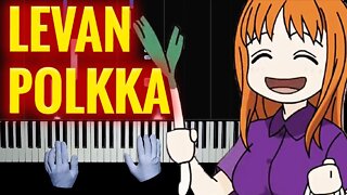 Levan Polkka | Medium Piano - Hands Tutorial