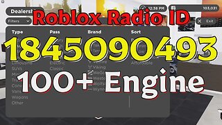 Engine Roblox Radio Codes/IDs