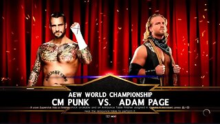AEW Double or Nothing 2022 Hangman Adam Page vs CM Punk for the AEW World Championship