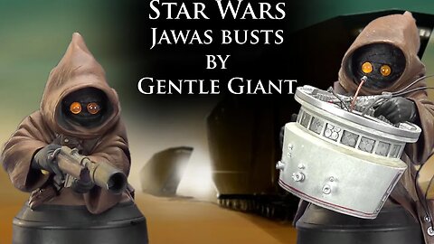 Star Wars Jawas busts by Gentle Giant