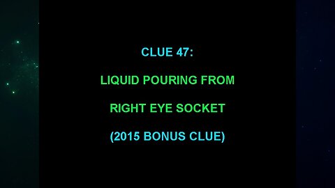 Clue 47 (The "Alien Interview" Video Analysis 2013/2014/2015)
