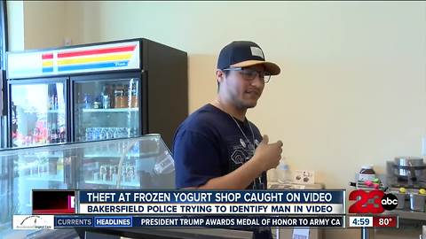 Theft at "Scoops & Swirls" caught on video, BPD investigating