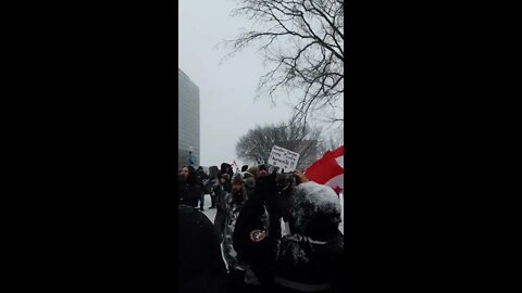 QUEBEC CHANTING FREEDOM IN FRENCH!!