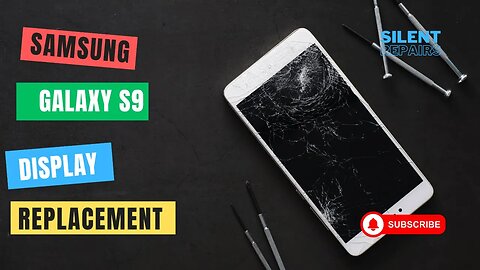Samsung Galaxy S9 | Screen repair | Display replacement |Repair video