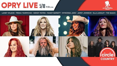 Opry Live - Lainey Wilson, Trisha Yearwood, Wynonna, Mandy Barnett, Jamey Johnson & More