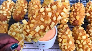 Korean French Fries Corn Dogs