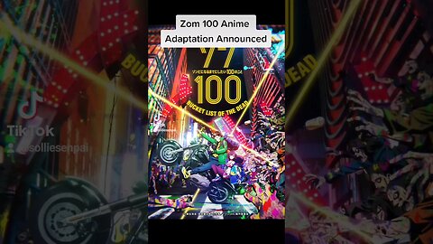 Zom 100 Anime Adaptation