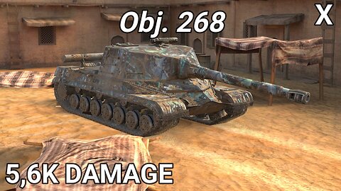 Object 268 • 5.6K DAMAGE • WoT Blitz