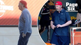 Matthew Perry leaves Nike store in brand-new outfit after ditching the one he arrived