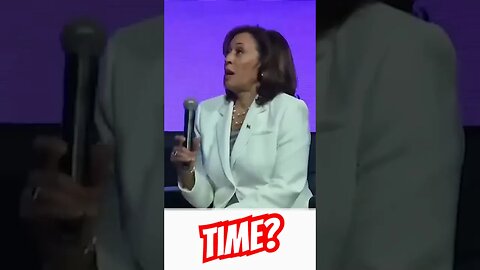 Time for what? #kamalaharris #shorts