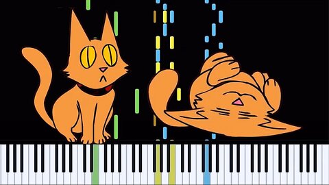 The Living Tombstone - Cats [Musescore Synthesia]