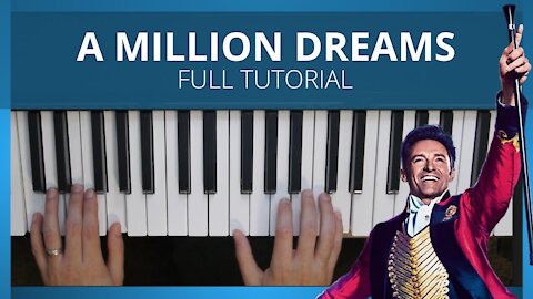 A Million Dreams FULL Piano Tutorial (Easy) 🌟