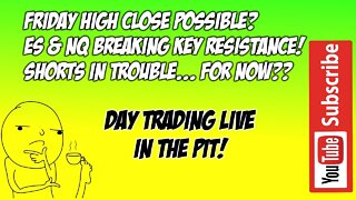 Live Trading - The Pit Futures RTH Live Stream