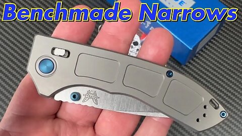 Benchmade Narrows ! Thin,lightweight and fidget friendly….but the price ? 😳