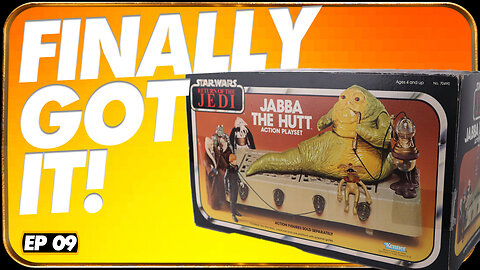 Vintage Star Wars Action Figure Unboxing and Mail Hail! - 1983 Jabba the Hutt! EP 9