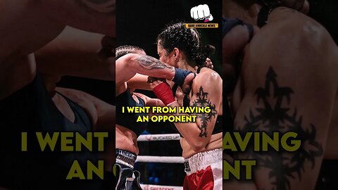 "I was surprised she stood in there ready to bang with me", Khortni Kamyron ~ #BKFC41