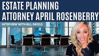 High Net Worth Estate Planning Attorney April Rosenberry