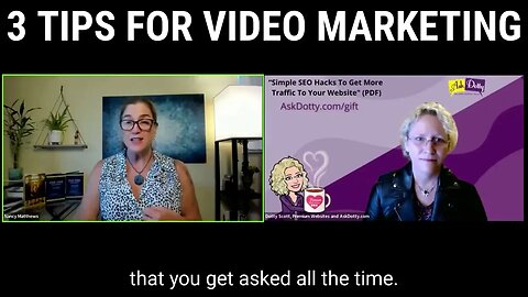 3 Tips for Video Marketing