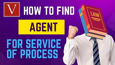 How to find the Agent for Service of Process for a California business
