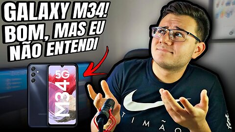 SAMSUNG LANÇA GALAXY M34 COM 6000 MAH E EXYNOS 1280 - PRINCIPAIS DESTAQUES E PREÇO!