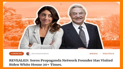 George Soros Propaganda Network Meets with White House A Lot