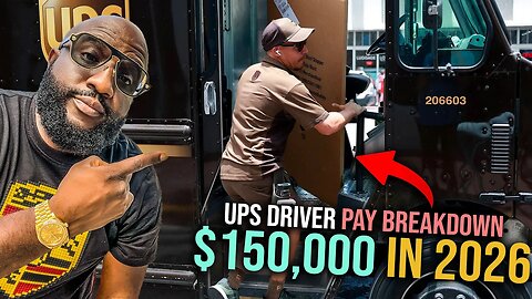 "Drivers Making $150,000 By 2026..." Employees Vote, Agree On Salary From UPS... Pay Scale Breakdown
