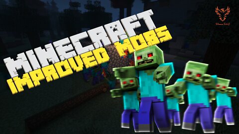 Minecraft: Mod Showcase - Improved Mobs (Full HD Short)