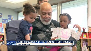 Hundreds of volunteers read to children as part of annual 'Read with Me' program