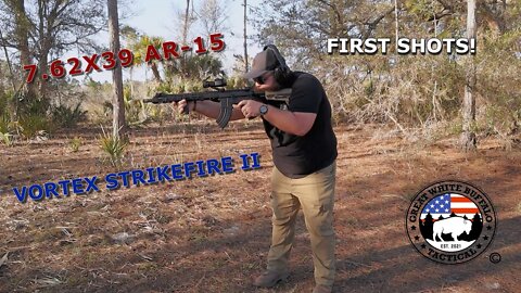 7.62x39 Chambered AR + Vortex Strikefire II. Wesley's Custom Build and Review