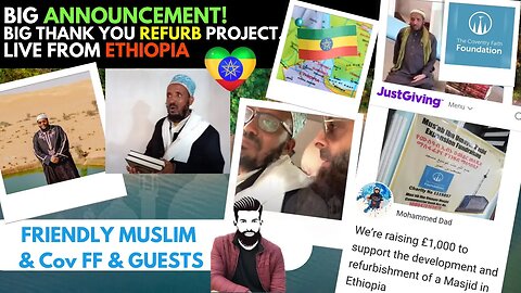BIG ANNOUNCEMENT!! Special Guests. Live From Ethiopia, Thanking everyone for your support.