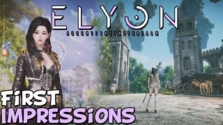 Elyon MMORPG First Impressions "Is It Worth Playing?"