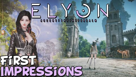 Elyon MMORPG First Impressions "Is It Worth Playing?"