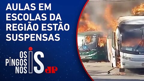 Após morte de sobrinho de miliciano, 27 ônibus são queimados a mando de criminosos no RJ