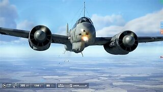 Ju88C6 vs B25 (il-2)