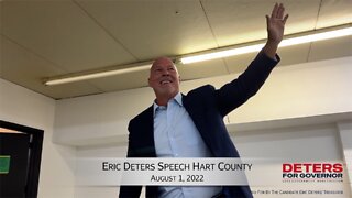 Eric Deters Speech Hart County | August 1, 2022
