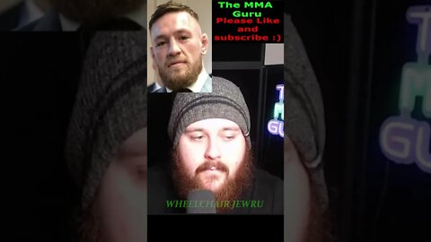 MMA Guru - Conor McGregor impression #1 - Ariel Helwani's hairline is the real "Iron Dome"
