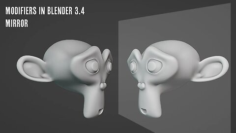 Blender Modifiers: Mirror