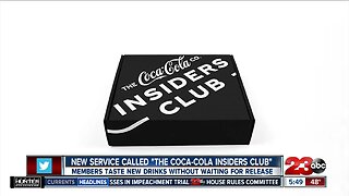 New service called "The Coca-Cola Insiders Club"