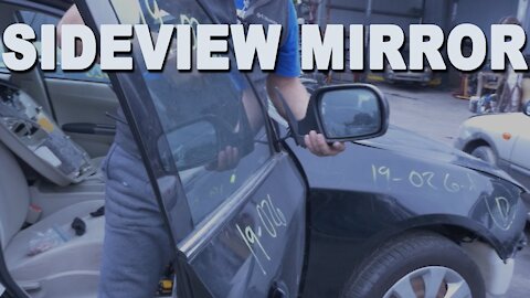 How to remove a side view mirror - 2011 Subaru Impreza