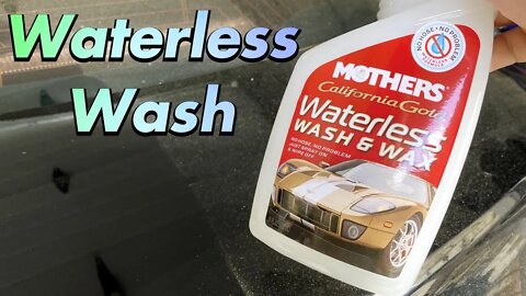 Mothers Waterless Wash and Wax Review