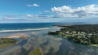 Mallacoota Lake 13 December 2022 by drone 4k