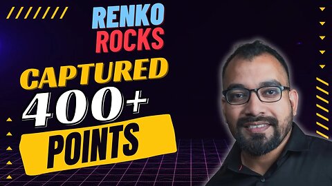 FREE RENKO INTRADAY SET UP EXPLAINED FOR BANK NIFTY || HOW DID I CATCH 400+ POINTS ON 45000 PE