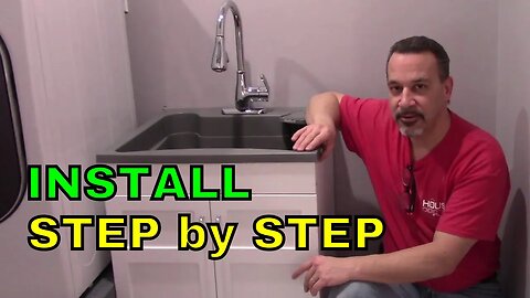sink installation step by step
